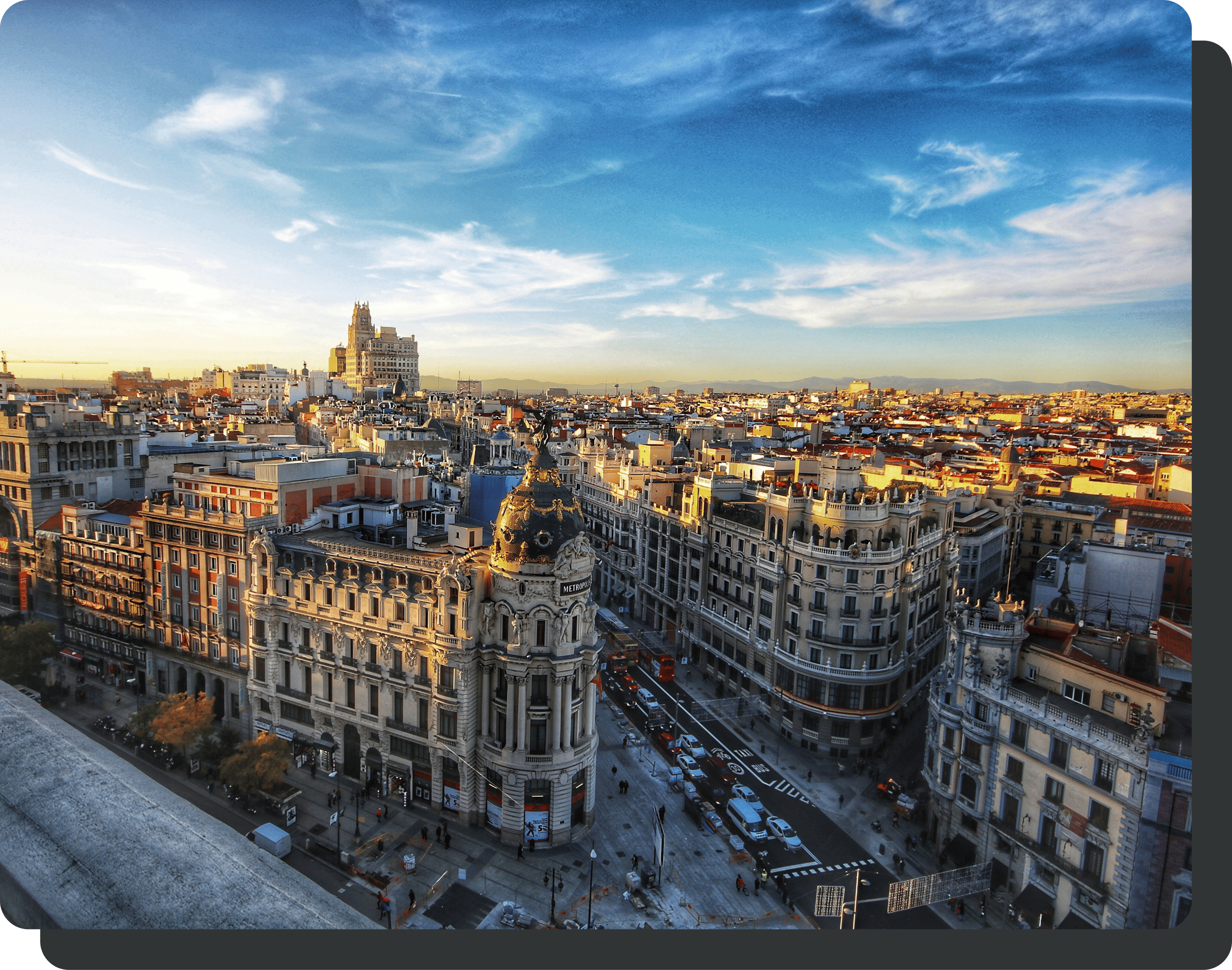 Madrid cityscape